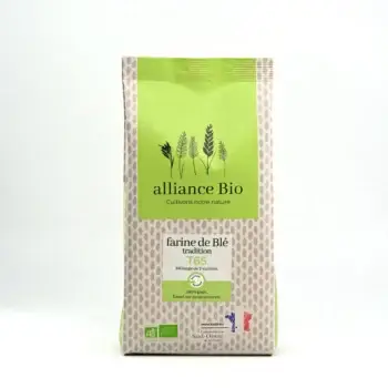 Farine de blé t65 bio