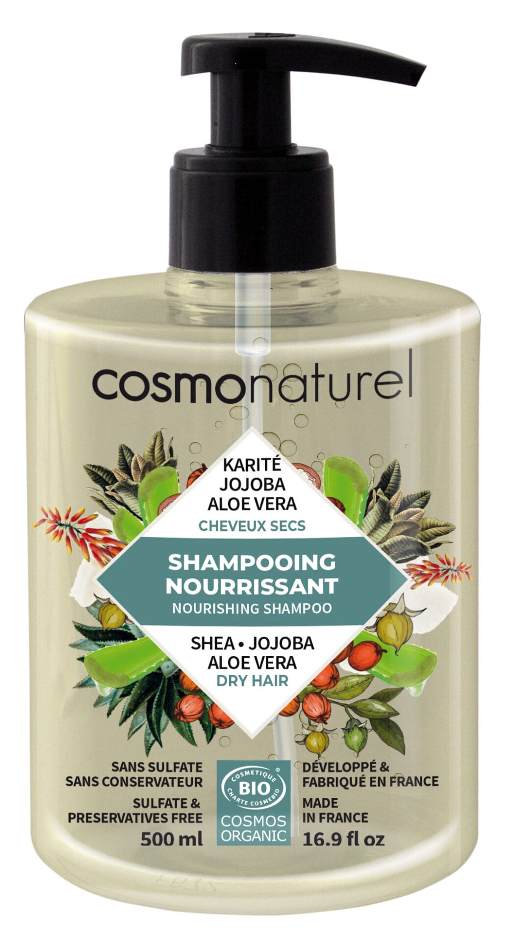 500ML_SHAMPOOING NOURRISSANT KARITÉ-JOJOBA-ALOE VERA_BD copie