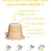 CAFÉ EN CAPSULES HOME COMPOSTABLE BIO OSCAR