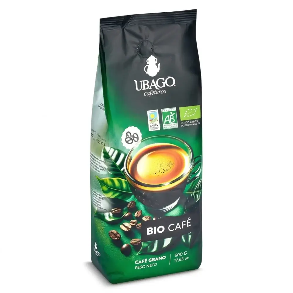 Café bio en grains 500g (AI Enhanced)