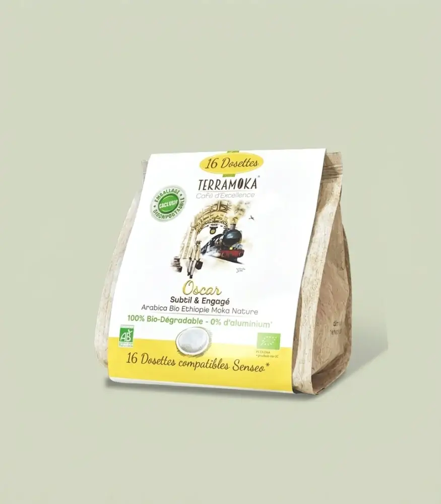 CAFÉ PODS SENSEO BIO OSCAR (AI Enhanced)