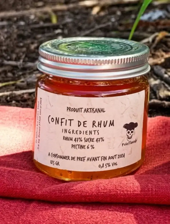 Confit de rhum nature
