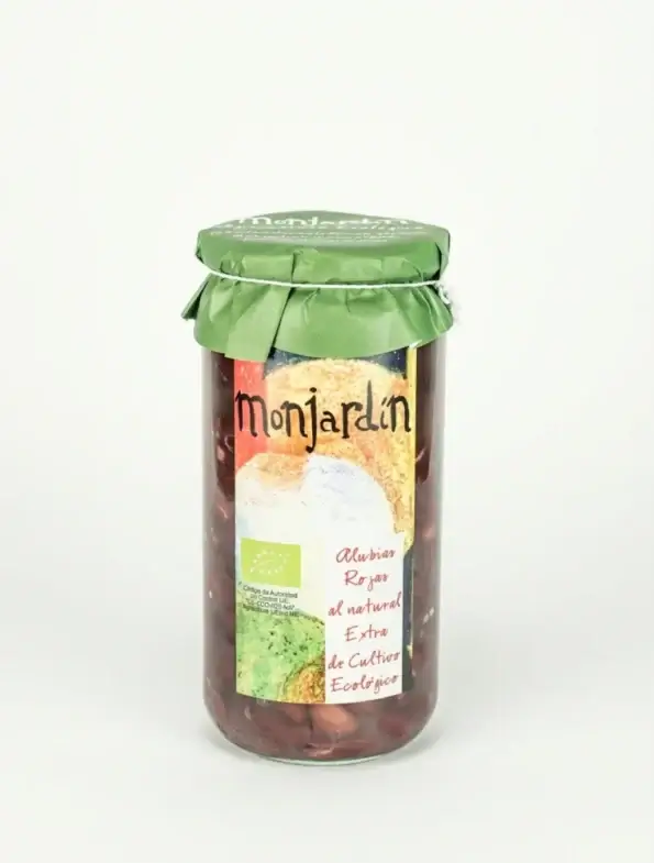 Haricots rouges bio conserves Monjardin 660G