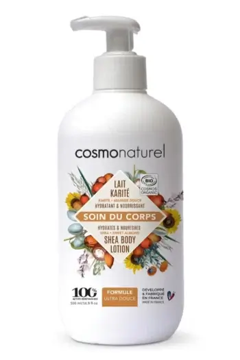 Lait corps nourrissant bio