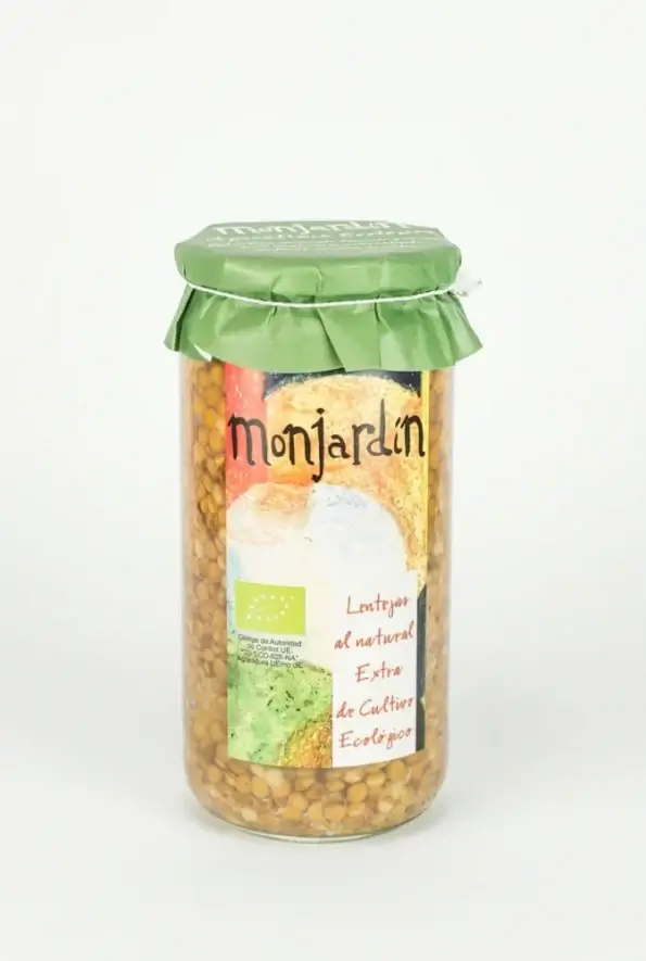 Lentilles bio conserves Monjardin 660G