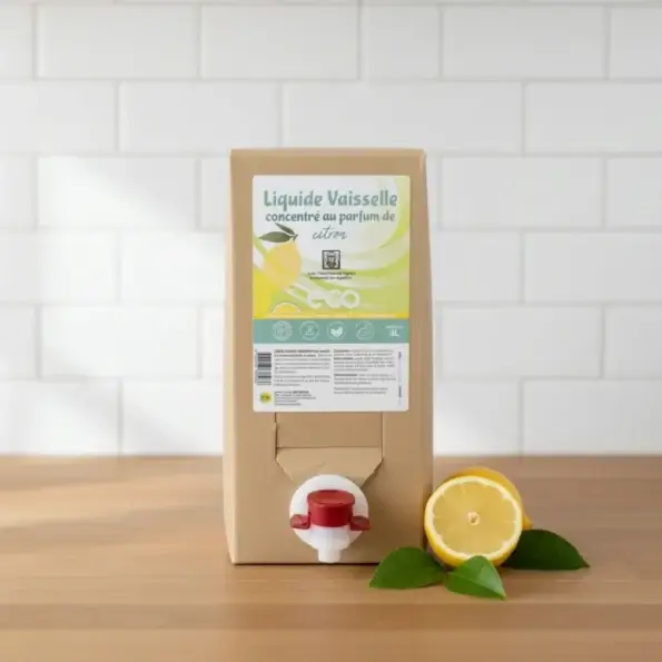 Liquide vaisselle citron naturel 3L eco