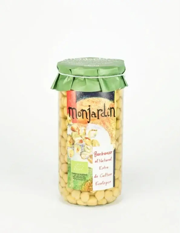 Pois chiches bio conserves Monjardin 660G