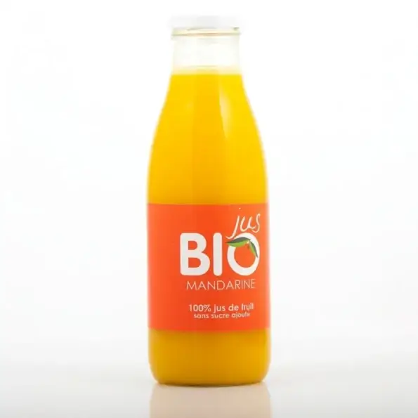 Pur jus de mandarine bio