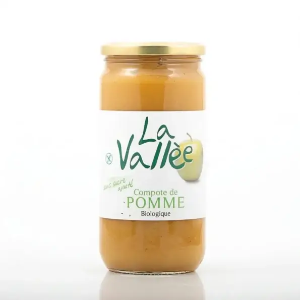 Purée de pomme sans sucres ajoutés bio