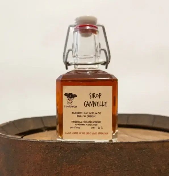 Sirop de cannelle Péi