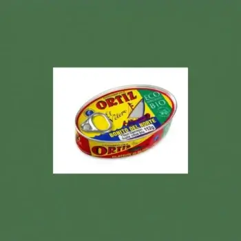 Thon Germon huile olive bio 112g