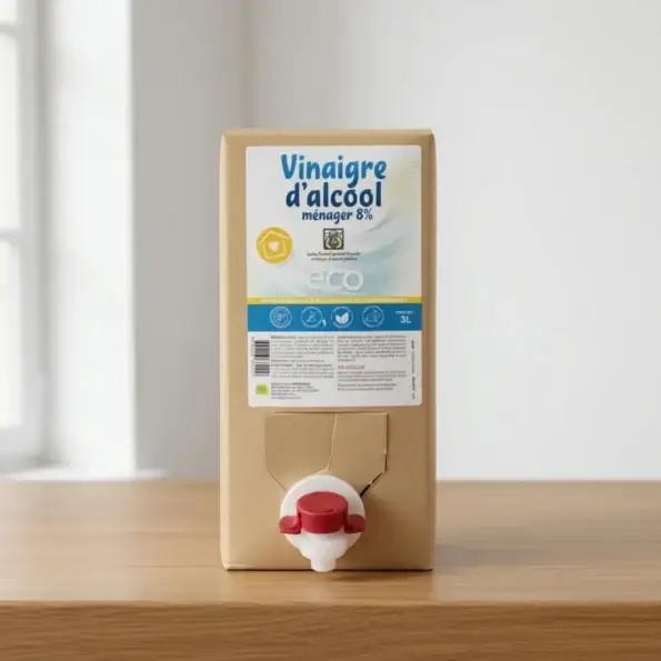 Vinaigre alcool 8% naturel 3L eco