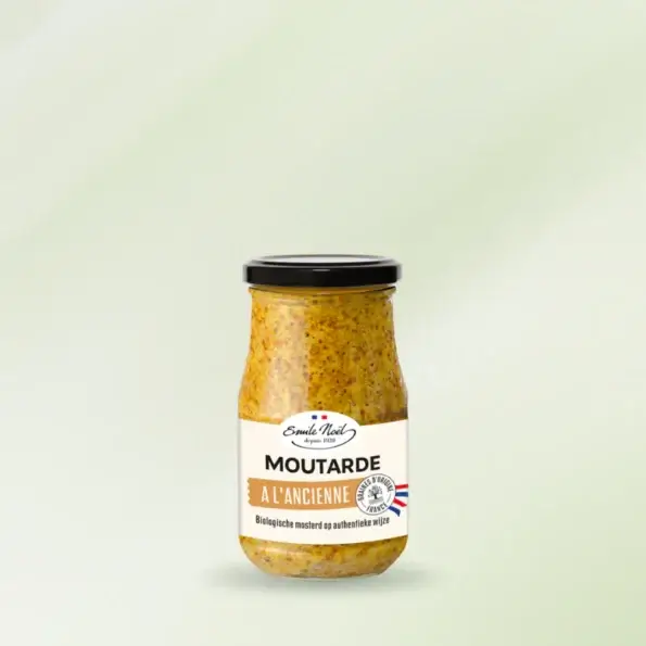 Moutarde à l'ancienne bio 200g
