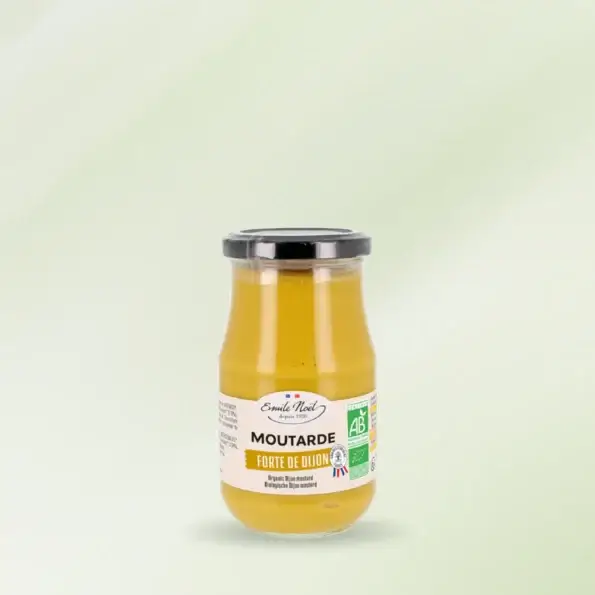 Moutarde forte de Dijon bio 200g