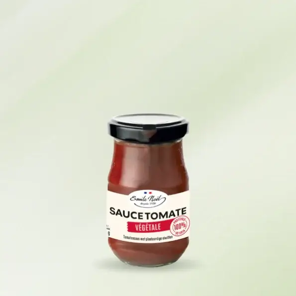 SAUCE TOMATE PROTEINES VÉGÉTALES BIO 190G