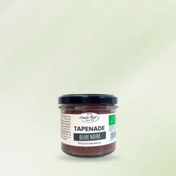 Tapenade olive noire bio 190g