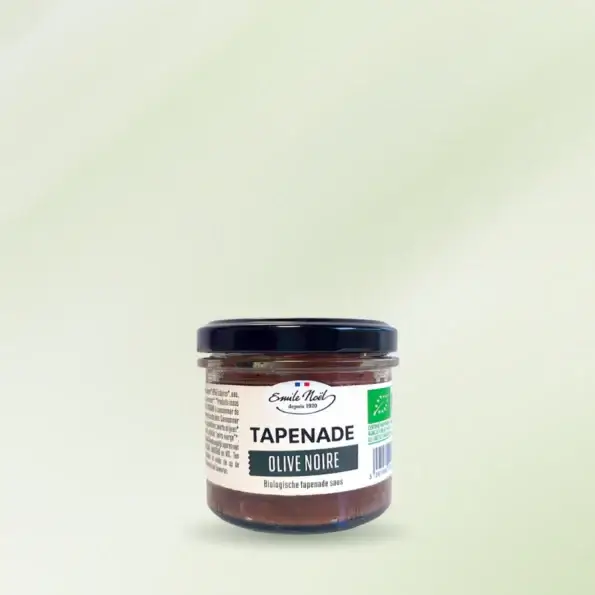 Tapenade olive noire bio 190g