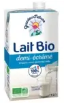 Lait 1/2 écrémé UHT bio (AI Enhanced)