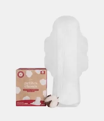 Serviette hygiénique extra long coton bio boite de 8