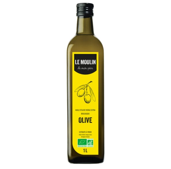 Huile olive bio extra vierge bio 1L