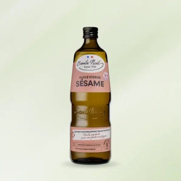 Huile vierge de sésame bio 500ml