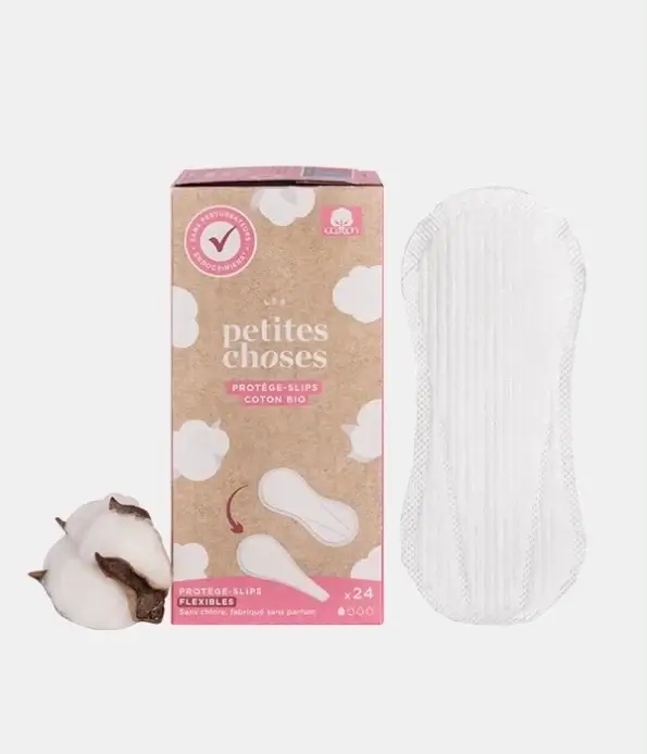 Protège slip flex coton bio boite de 24