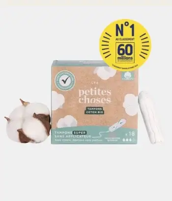 Tampon bio flux super boite de 18