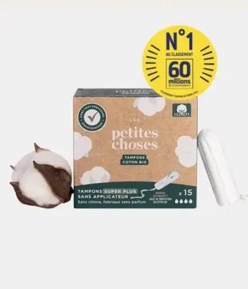 Tampon bio flux super boite de 15