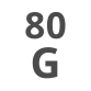 80g